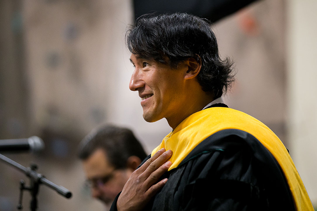 Jimmy Chin Unity College Commencement